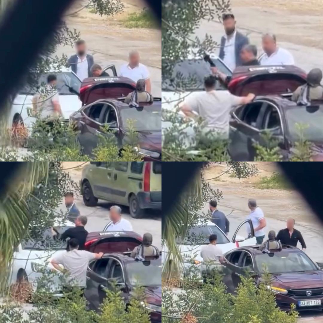 Mersin’de düğün konvoyunda havaya ateş açan şüpheli yakalandı