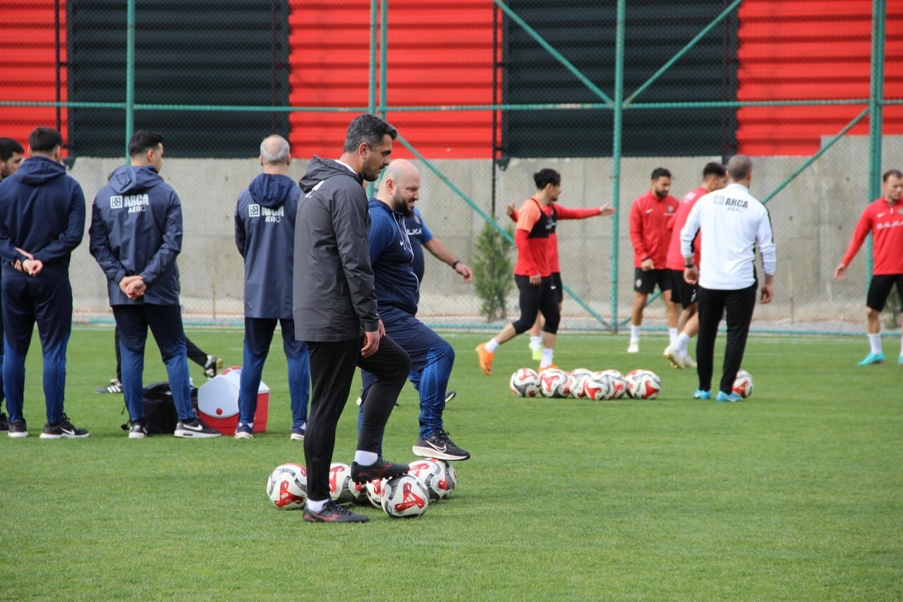 &Ccedil;orum FK, Bandırmaspor hazırlıklarını s&uuml;rd&uuml;rd&uuml;
