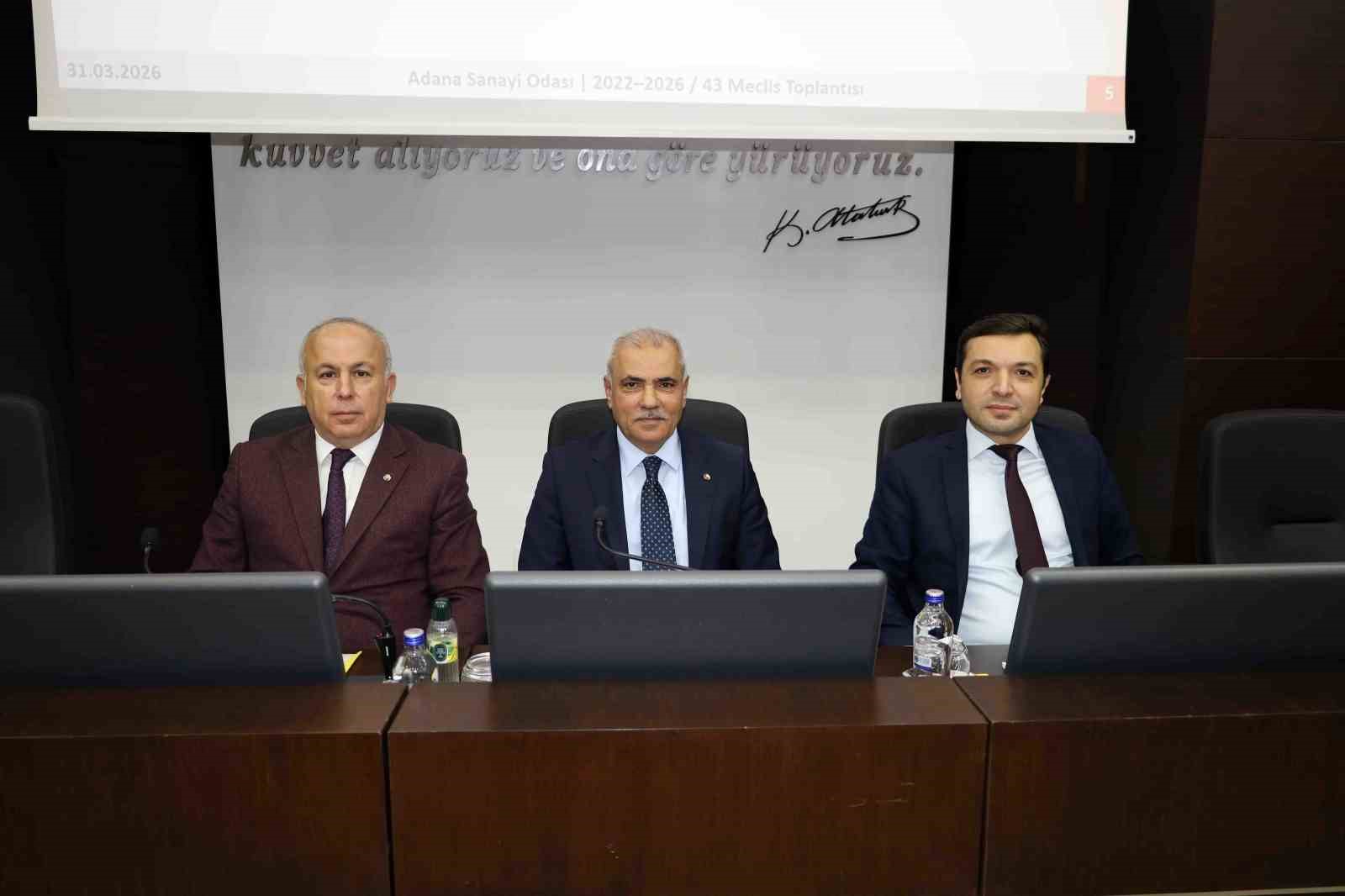 Başkan Kıvan&ccedil;: "Ceyhan-Yumurtalık enerji koridorunun g&uuml;&ccedil;lenmesi, Adana&rsquo;yı &ouml;nemli bir akt&ouml;r haline getirebilir"
