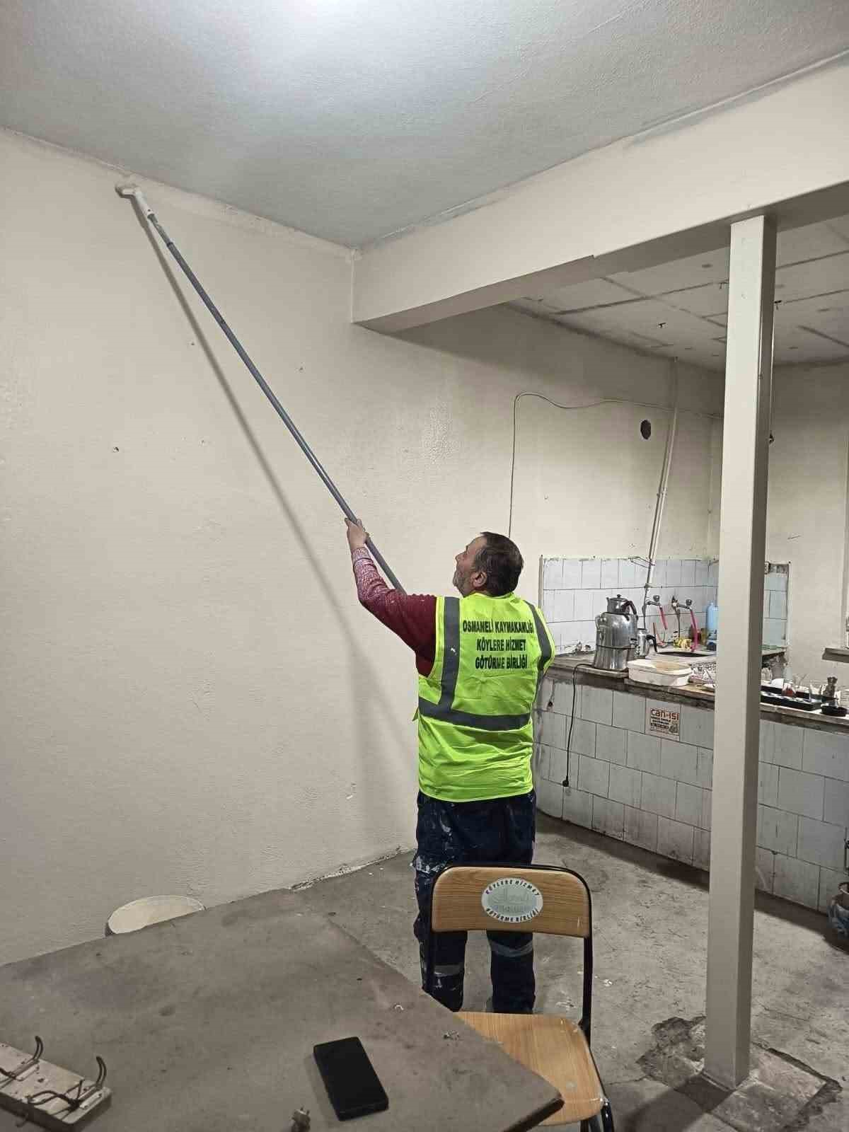 Bilecik&rsquo;te k&ouml;y konaklarına bakım ve onarım yapıldı
