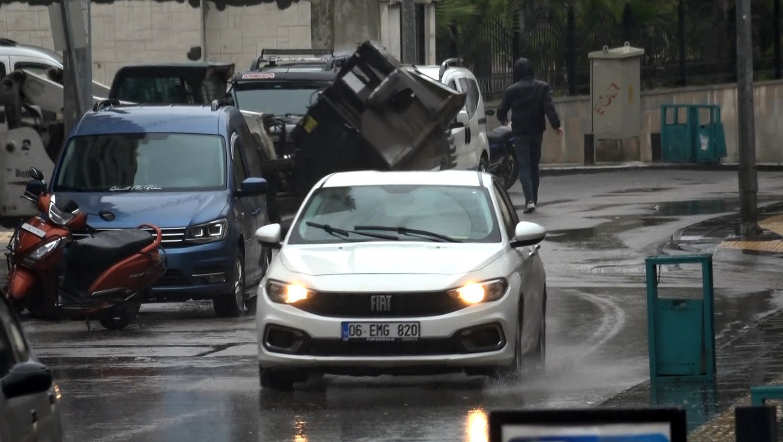 Kilis&rsquo;te yağış ve sis etkili oluyor
