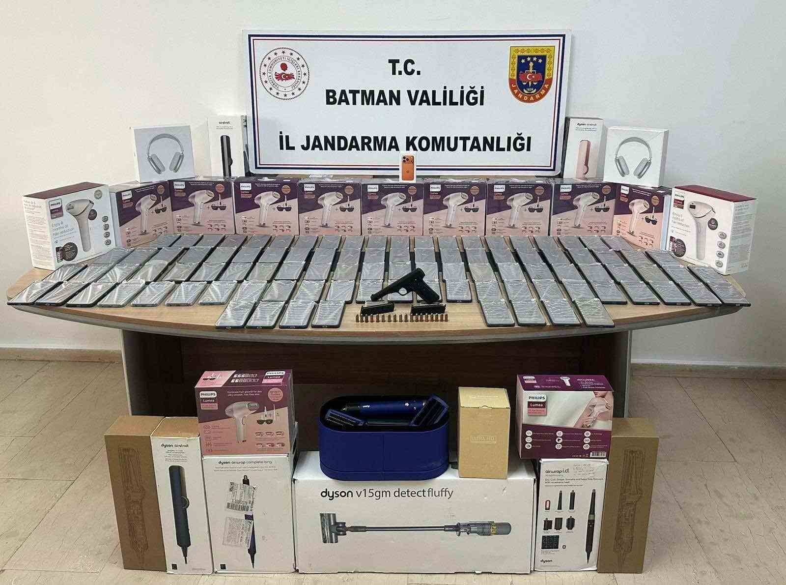 Batman’da kaçakçılık operasyonları