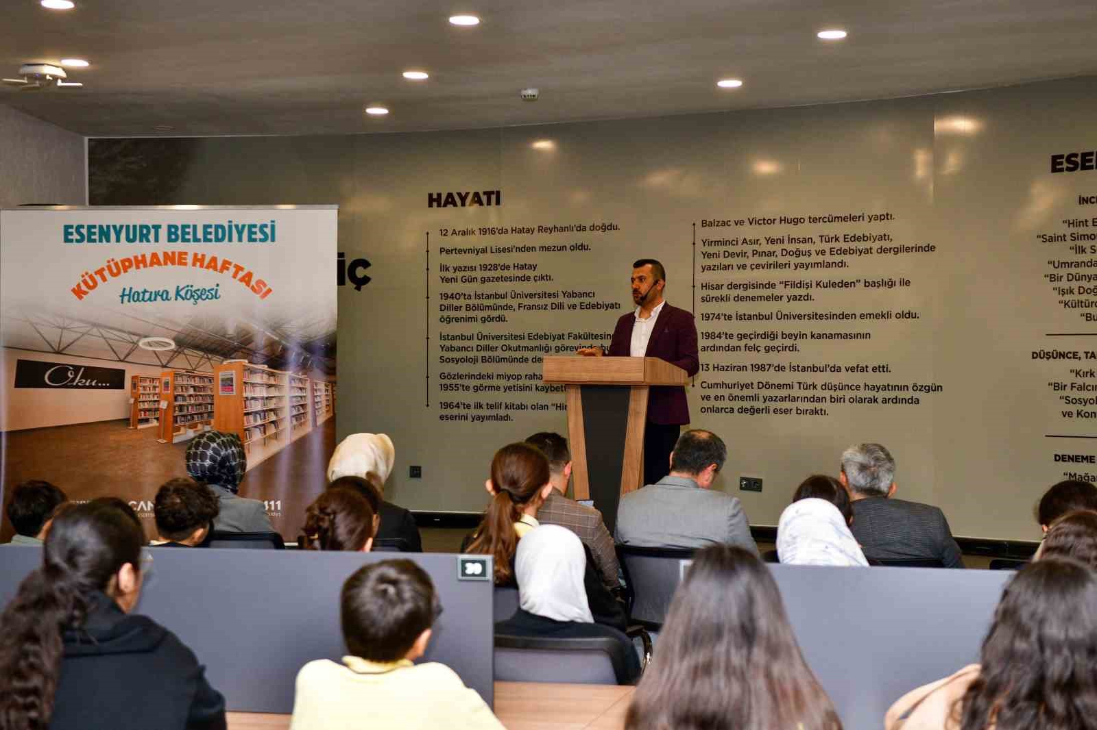 Esenyurt Belediyesi&rsquo;nden K&uuml;t&uuml;phane Haftası&rsquo;nda anlamlı etkinlik
