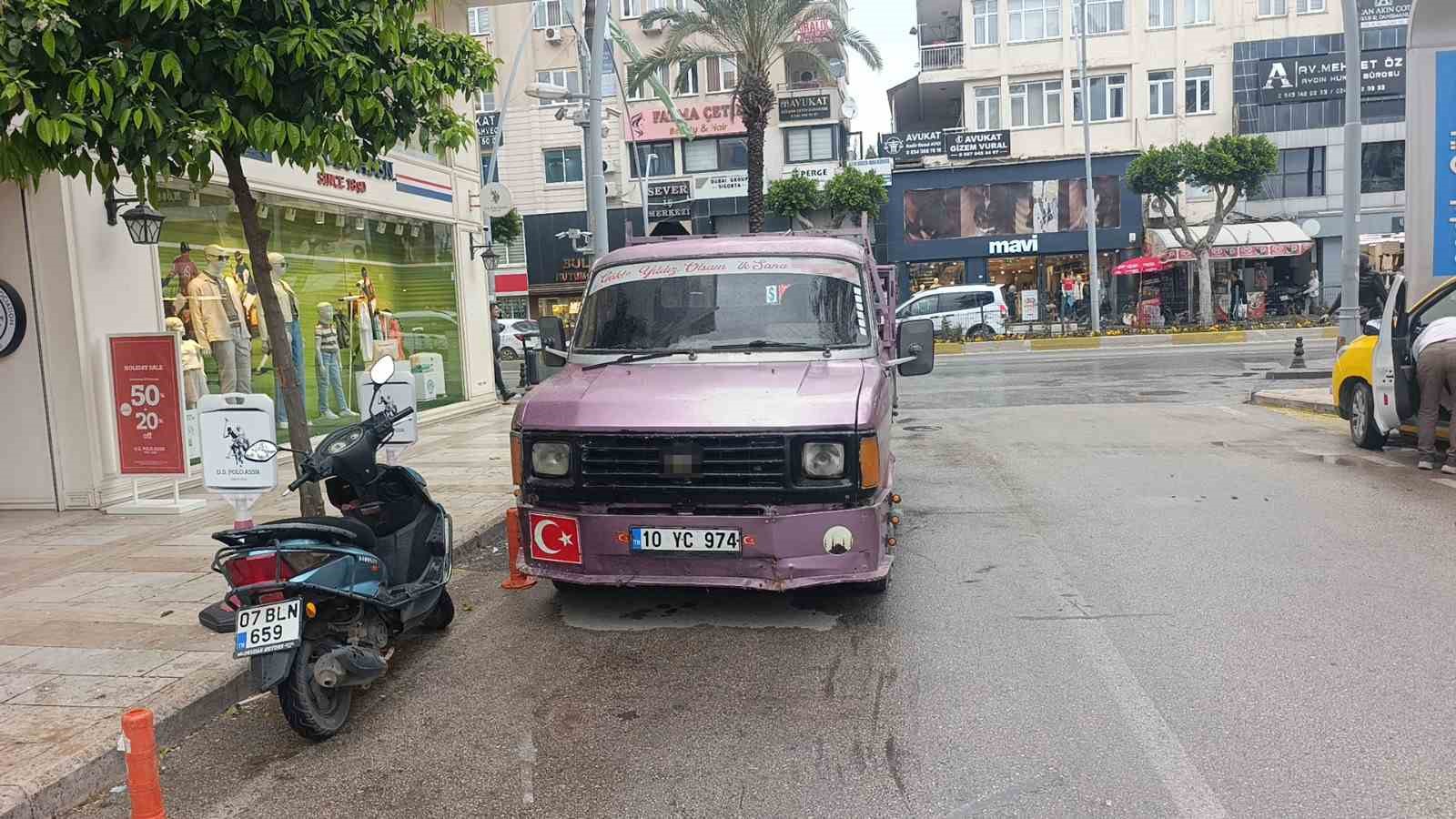 Park yasağını ihlal eden kamyonet hacizli ve yakalamalı &ccedil;ıktı

