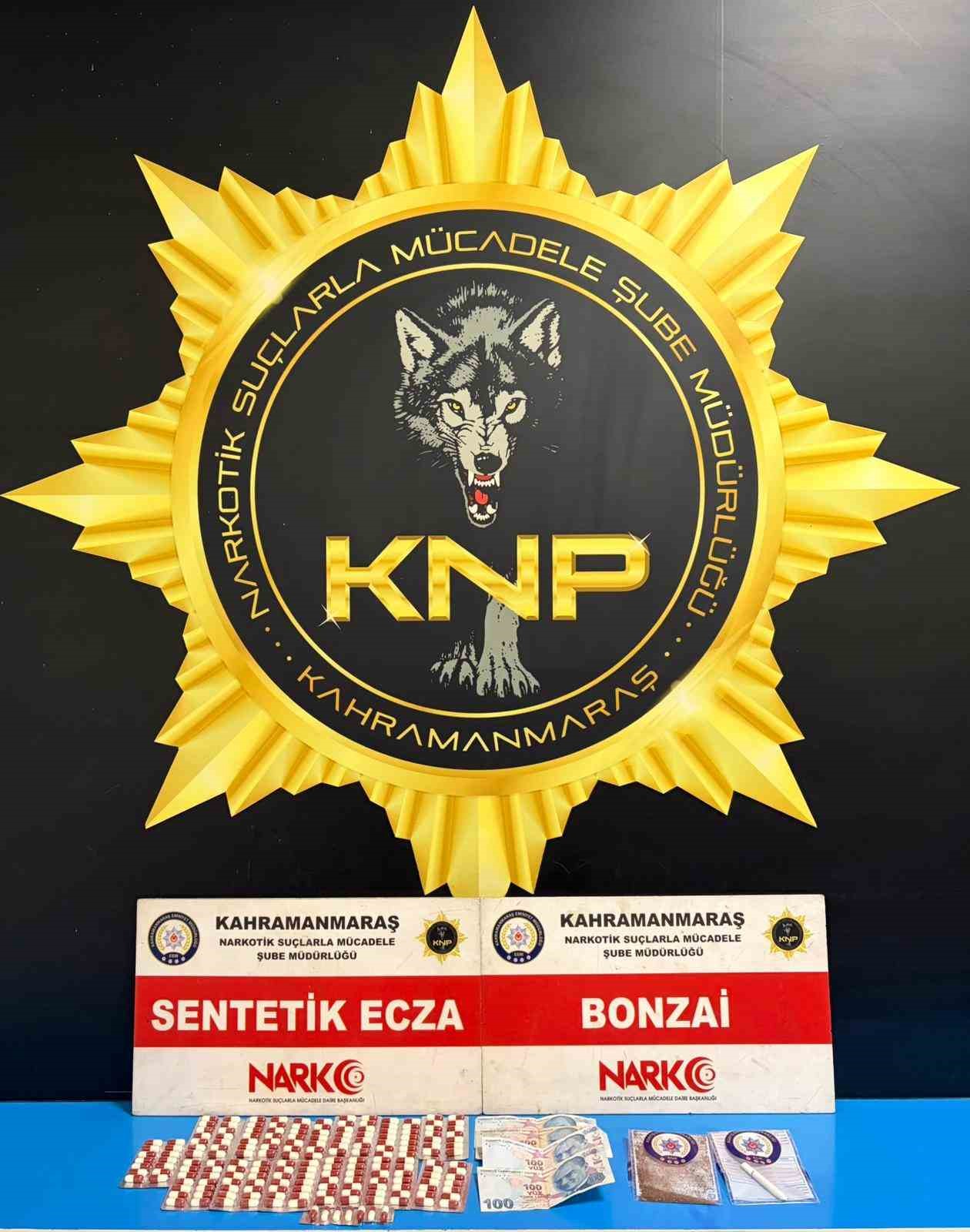 Kahramanmaraş&rsquo;ta silah ve uyuşturucu operasyonu
