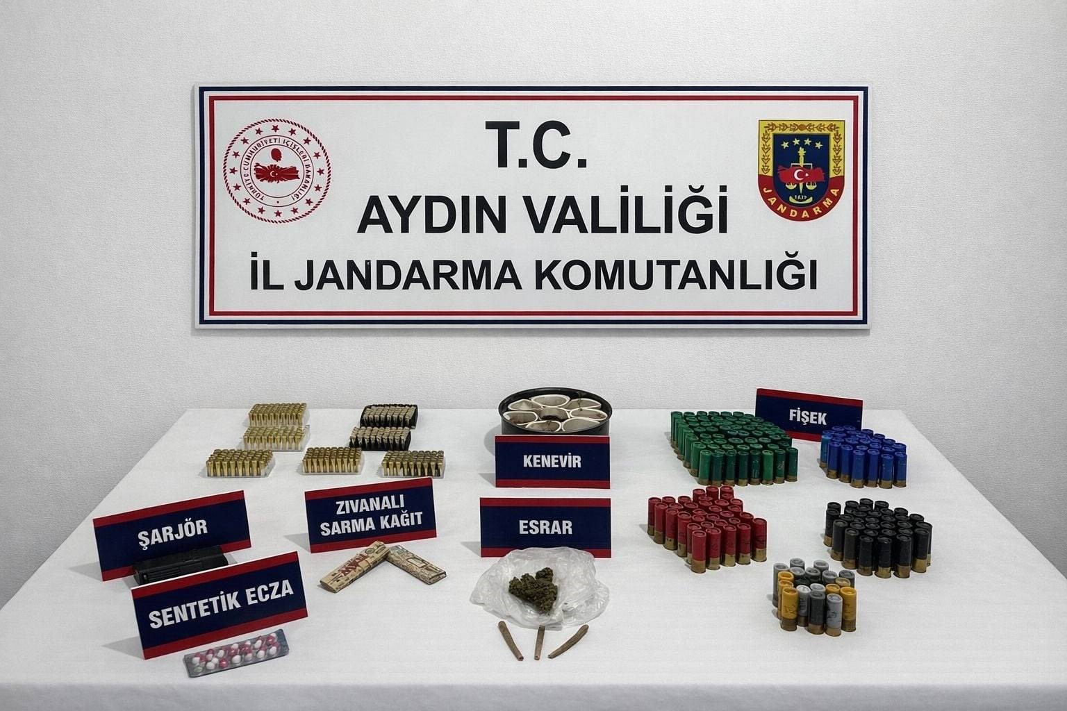 Saklanan uyuşturucuları narkotik köpeği buldu