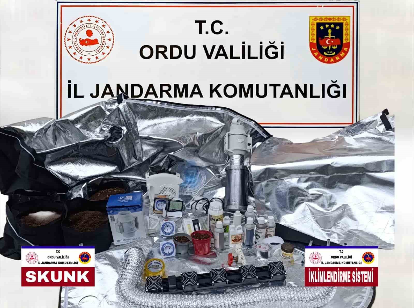 Ordu&rsquo;da uyuşturucuyla m&uuml;cadele: 89 operasyon, 3 tutuklama
