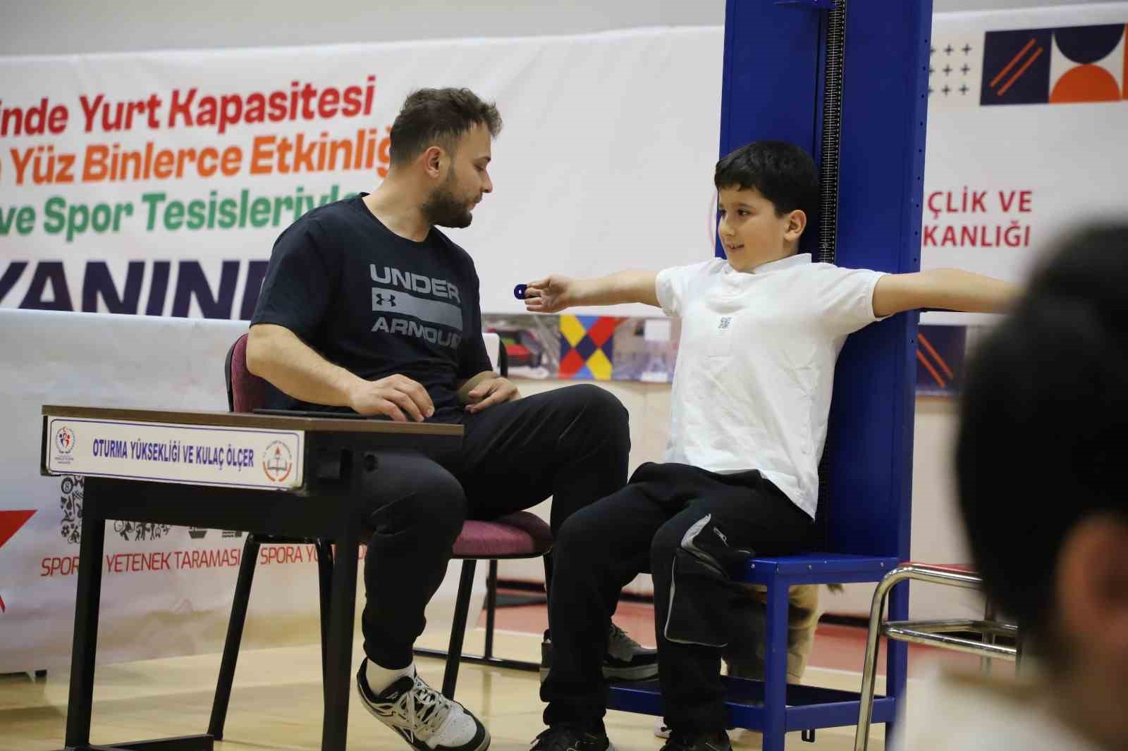 Karabük’te yetenek taraması ve spora yönlendirme programı başladı