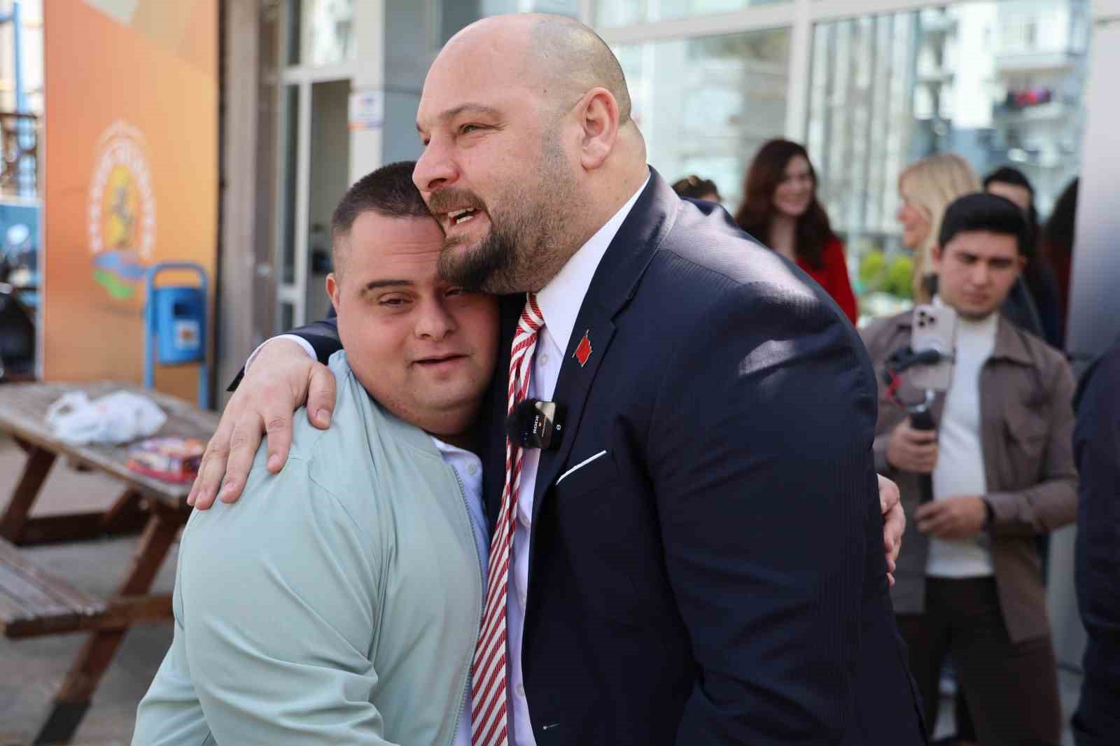 Boccia şampiyonlarına kutlama
