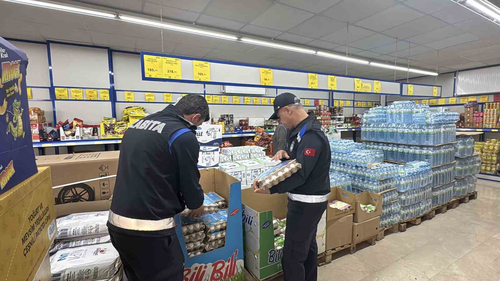 Çorum’da marketlere sıkı denetim