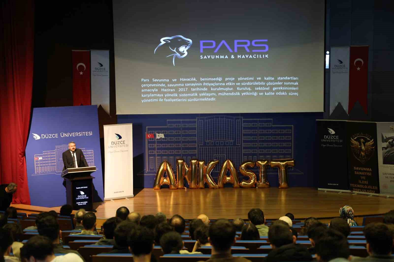 D&uuml;zce &Uuml;niversitesi&rsquo;nde savunma sanayi ve teknoloji zirvesi
