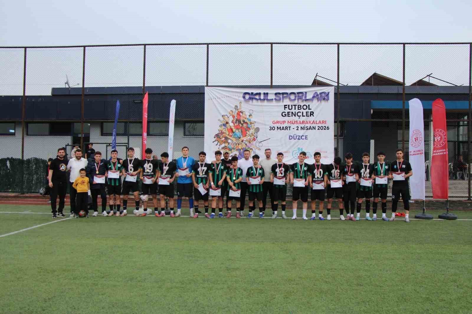 Düzce’de futbol şöleni sona erdi