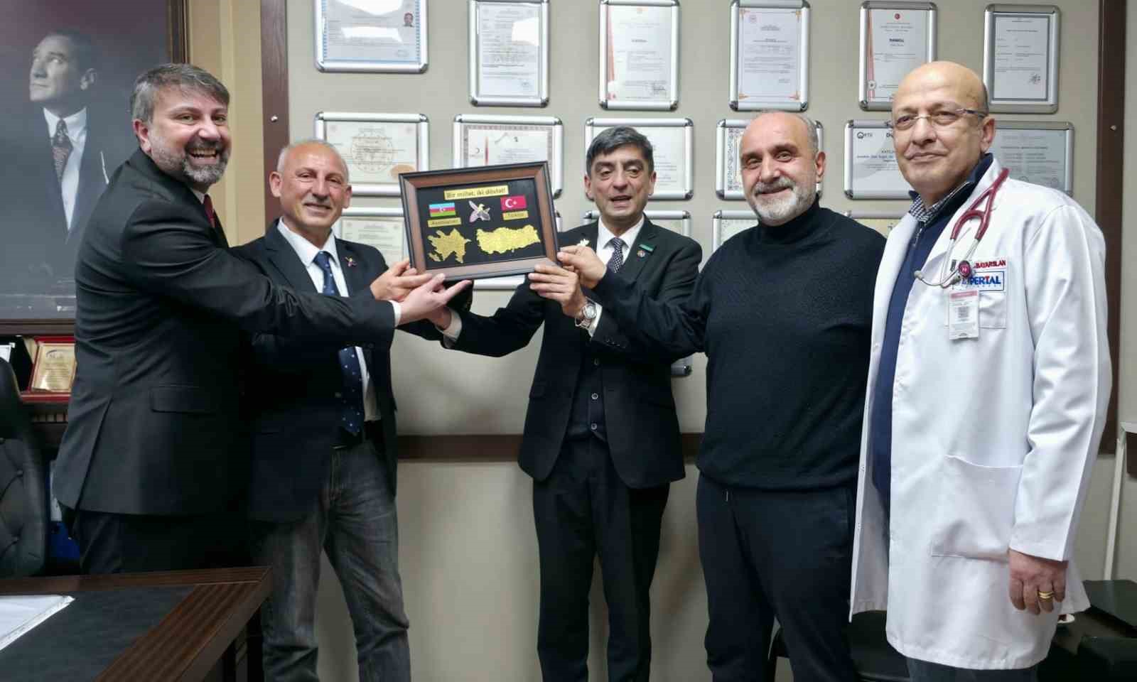 Azerbaycan sağlık turizmi heyeti &Ouml;zel İmperial Hastanesi&rsquo;ni gezdi
