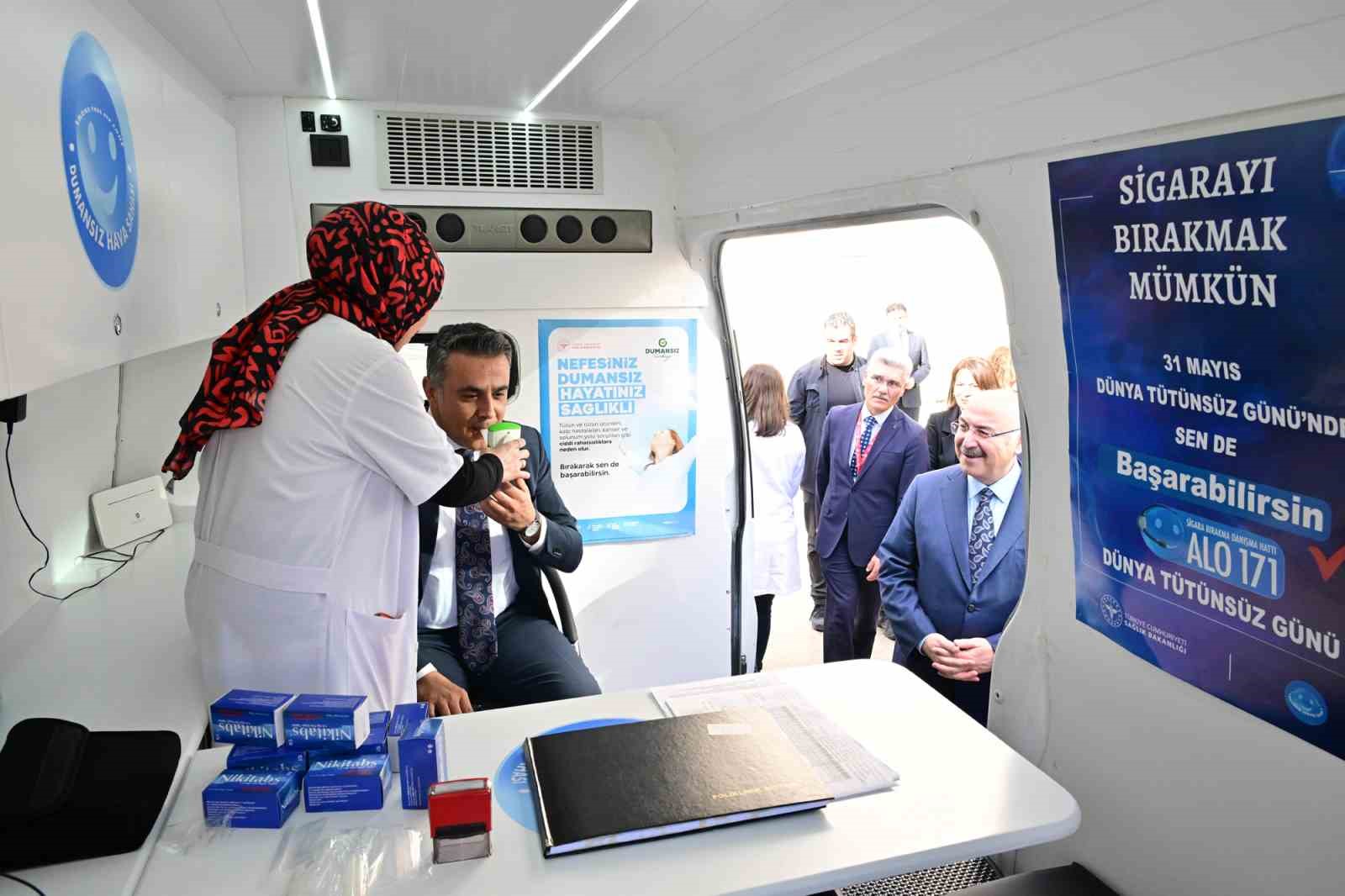 Denizli mobil ara&ccedil; sigarayla m&uuml;cadeleye başladı
