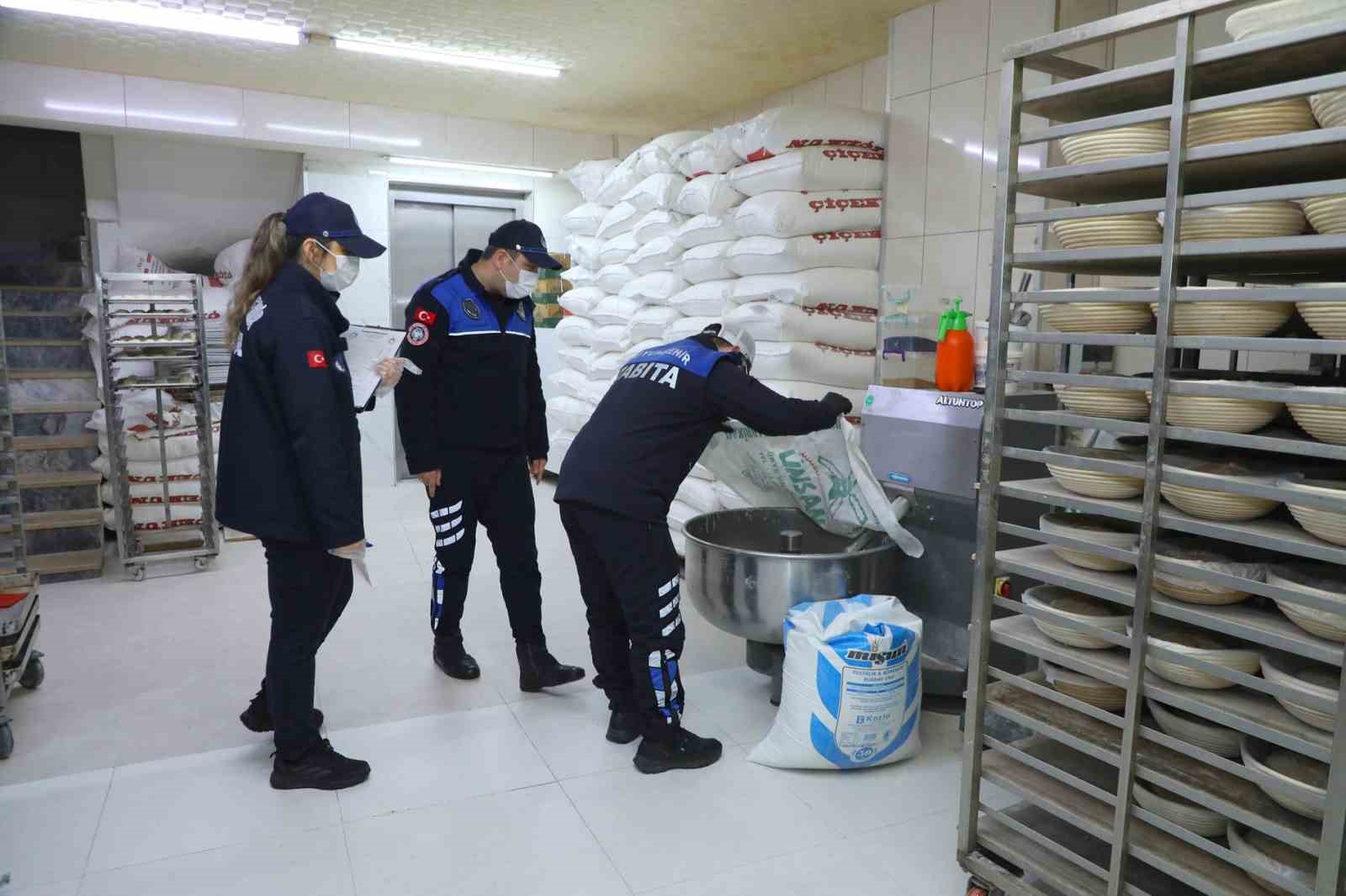 Ordu&rsquo;da fırınlarda gramaj ve hijyen denetimi
