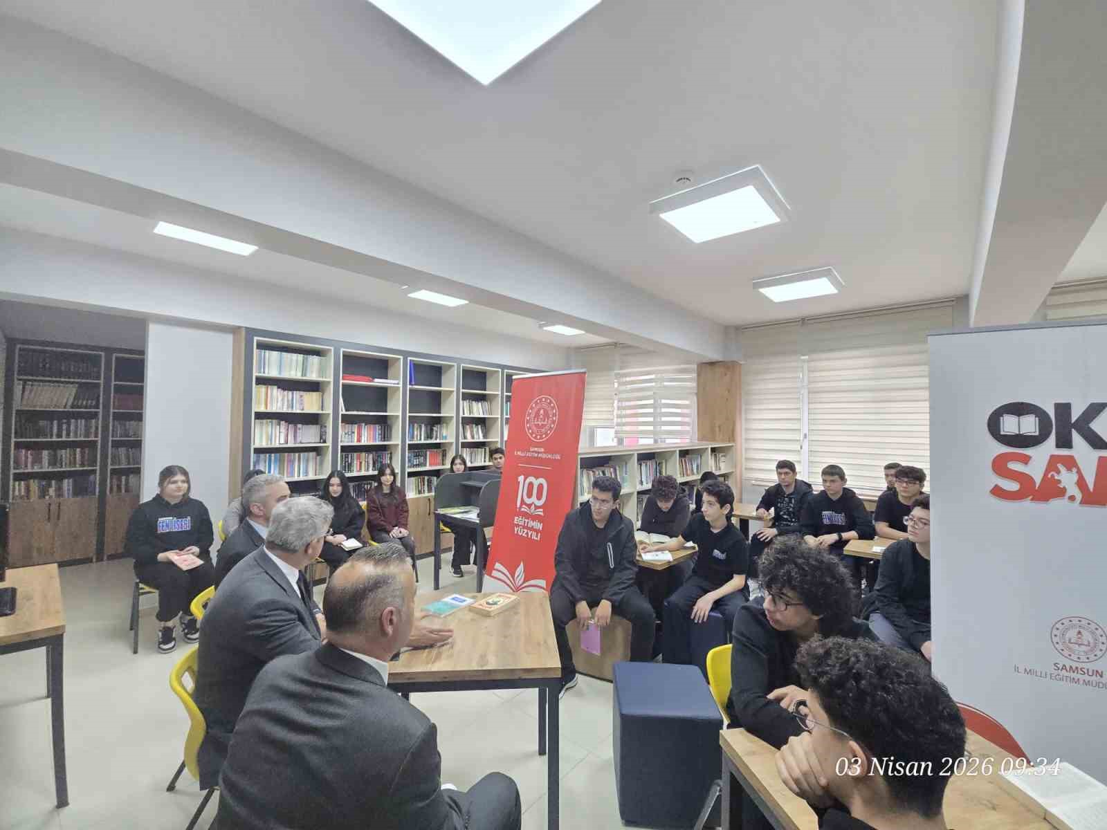 Kitapla b&uuml;y&uuml;yen nesiller i&ccedil;in Samsun&rsquo;da seferberlik: K&uuml;t&uuml;phaneler Haftası dolu dolu ge&ccedil;ti
