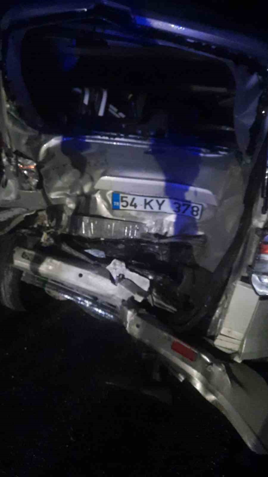 Balıkesir&rsquo;de otoyolda trafik kazası: 2 yaralı
