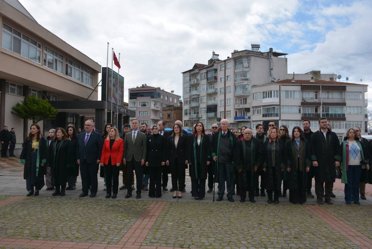 Avukatlar Günü Sinop’ta törenle kutlandı
