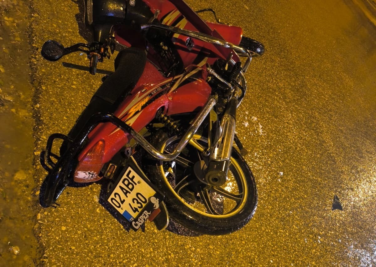 Motosiklet ile otomobil &ccedil;arpıştı: 1 yaralı
