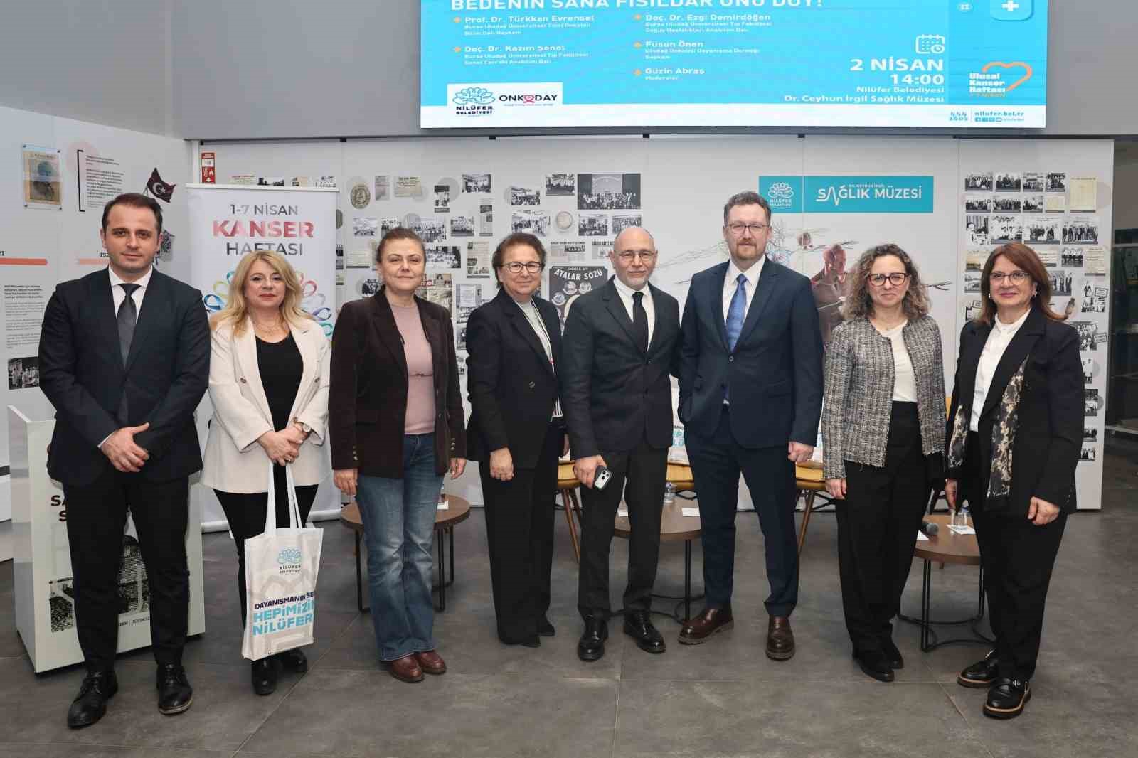 Nil&uuml;fer&rsquo;den kansere farkındalık &ccedil;ağrısı
