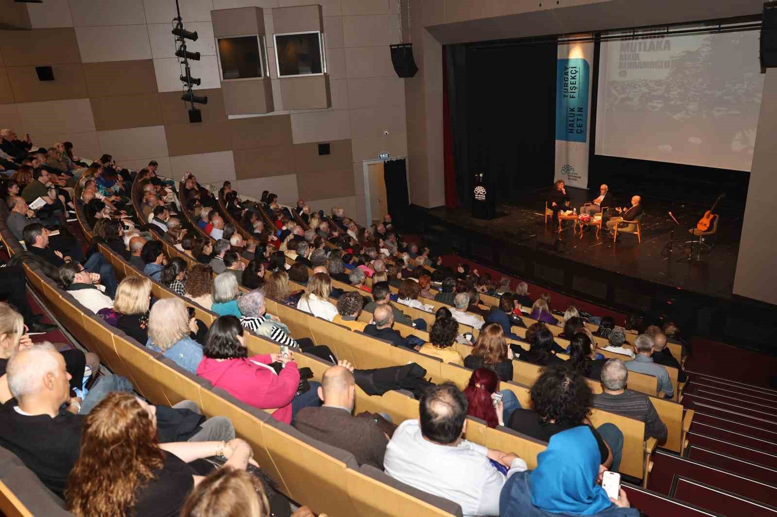 Nil&uuml;fer&rsquo;de Ataol Behramoğlu ile şiir ve m&uuml;zik dolu gece

