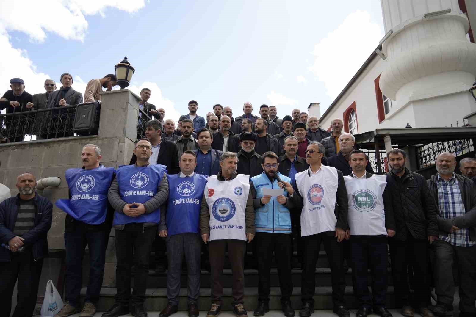 G&uuml;m&uuml;şhane&rsquo;de Mescid-i Aksa i&ccedil;in basın a&ccedil;ıklaması
