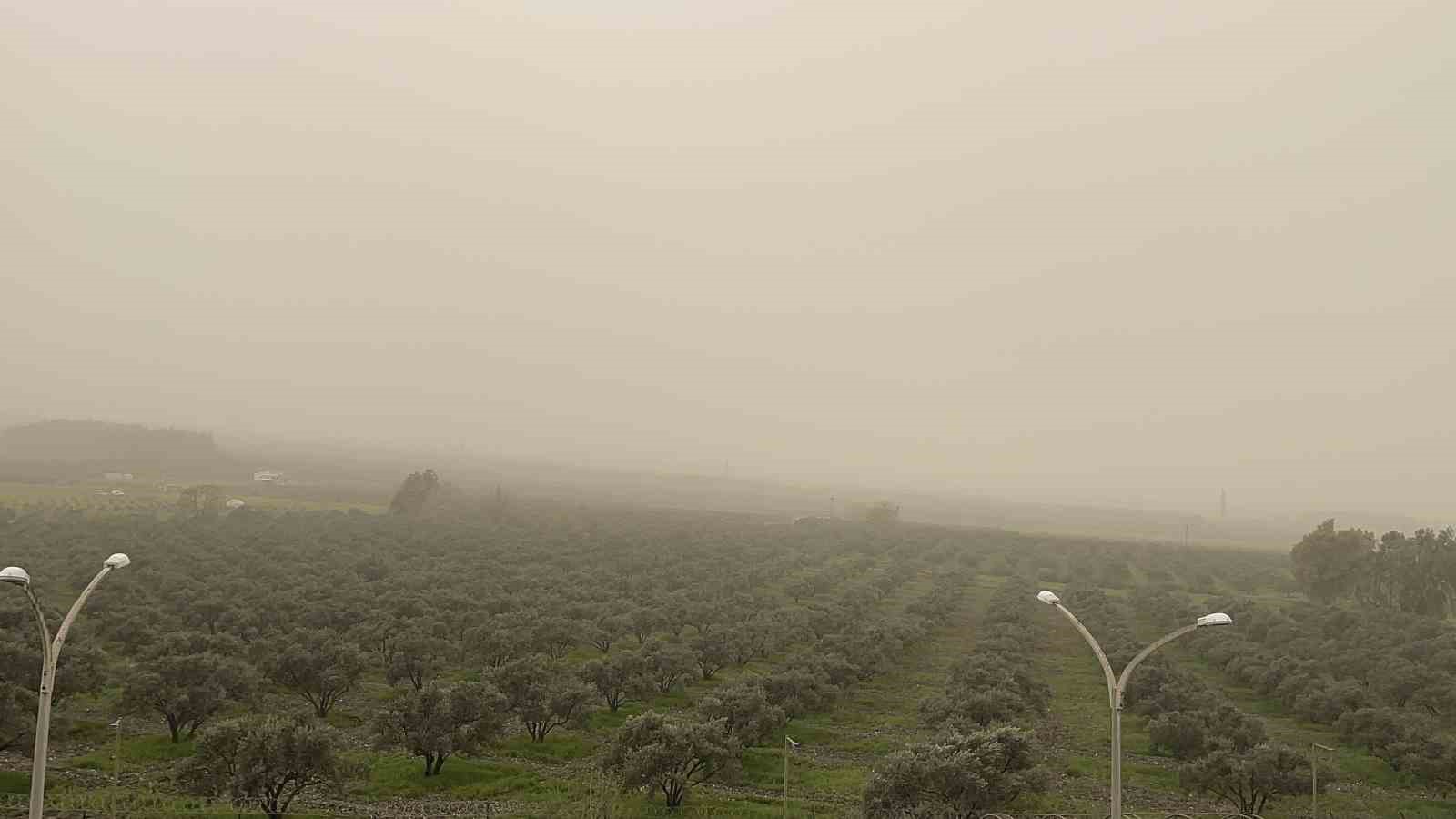 Libya kaynaklı toz taşınımı Osmaniye’de etkili oldu