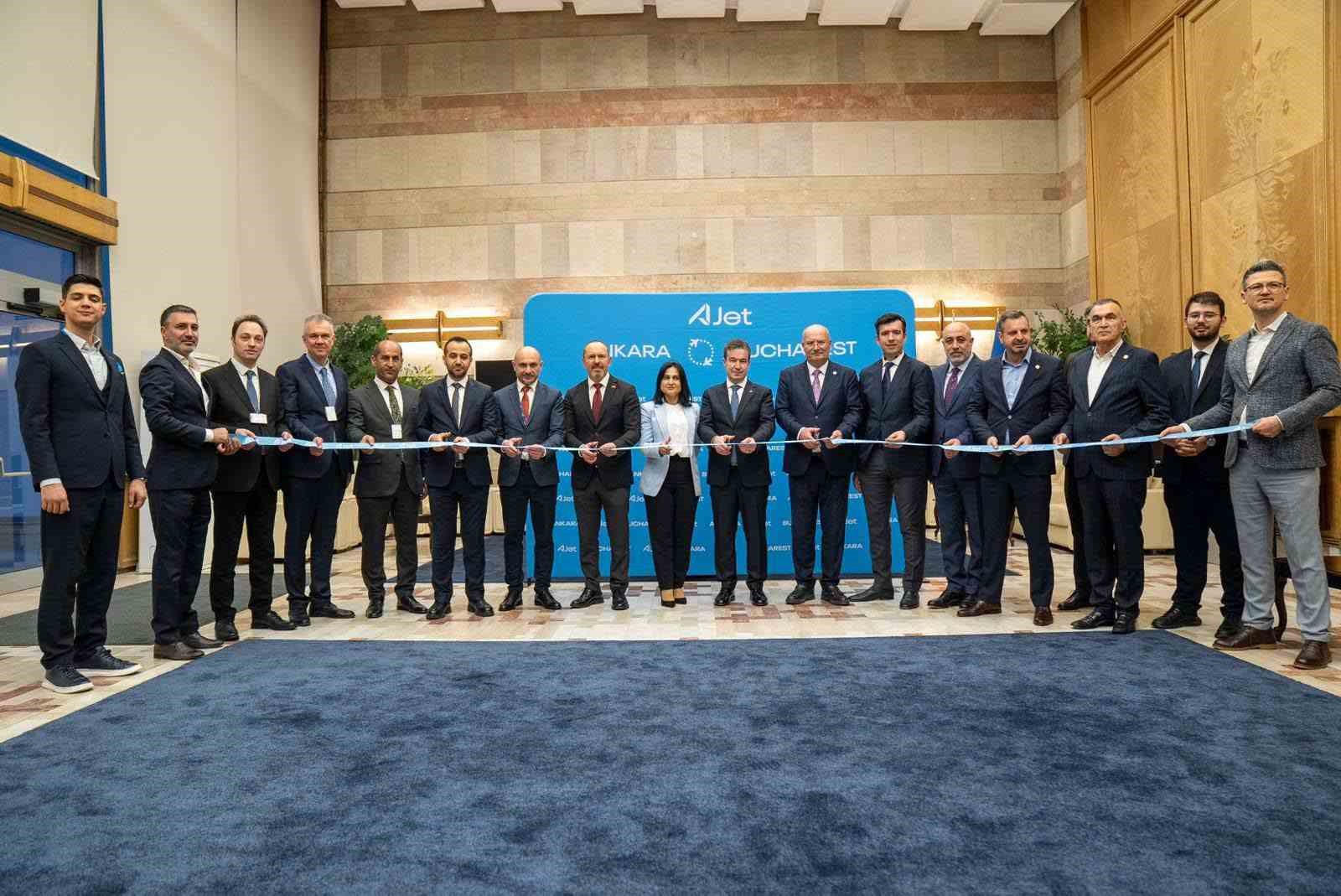 ATO Başkanı Baran: "(Ankara&rsquo;dan B&uuml;kreş&rsquo;e direkt u&ccedil;uş) Bu yeni hatla birlikte Ankara Esenboğa&rsquo;dan 28 &uuml;lkeye direkt ulaşabiliyoruz"
