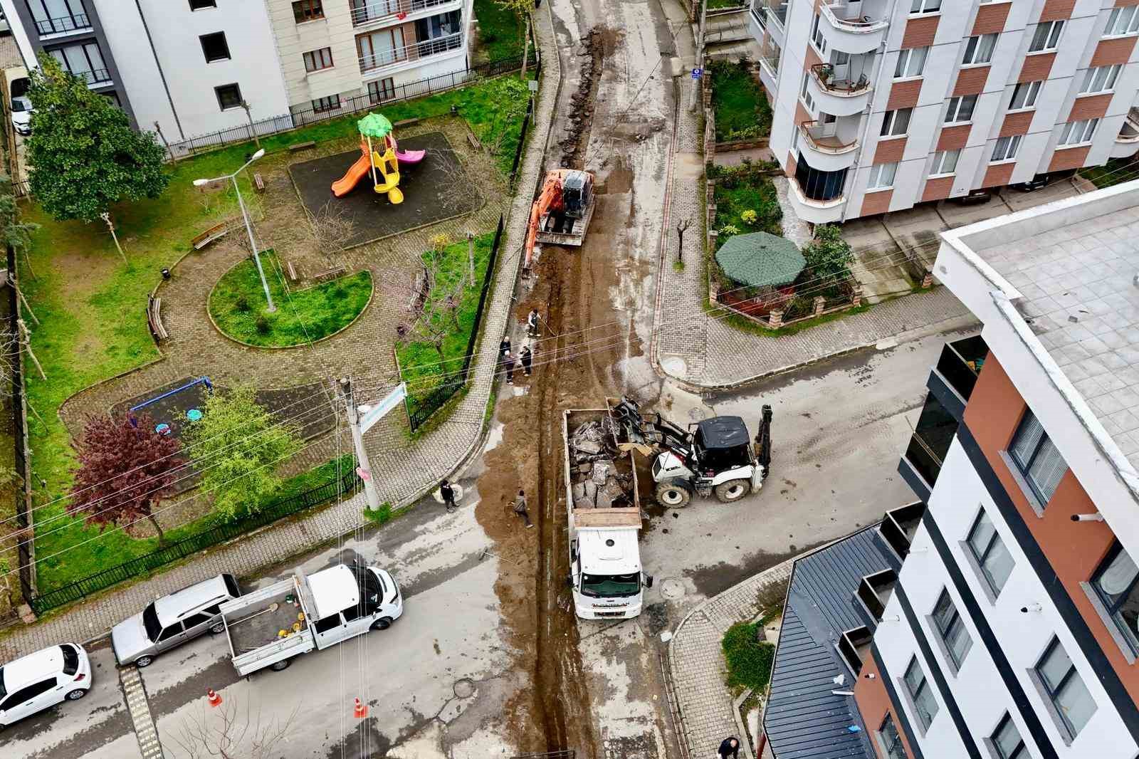 Giresun&rsquo;da sağlık i&ccedil;me suyu i&ccedil;in asbest borular değiştiriliyor
