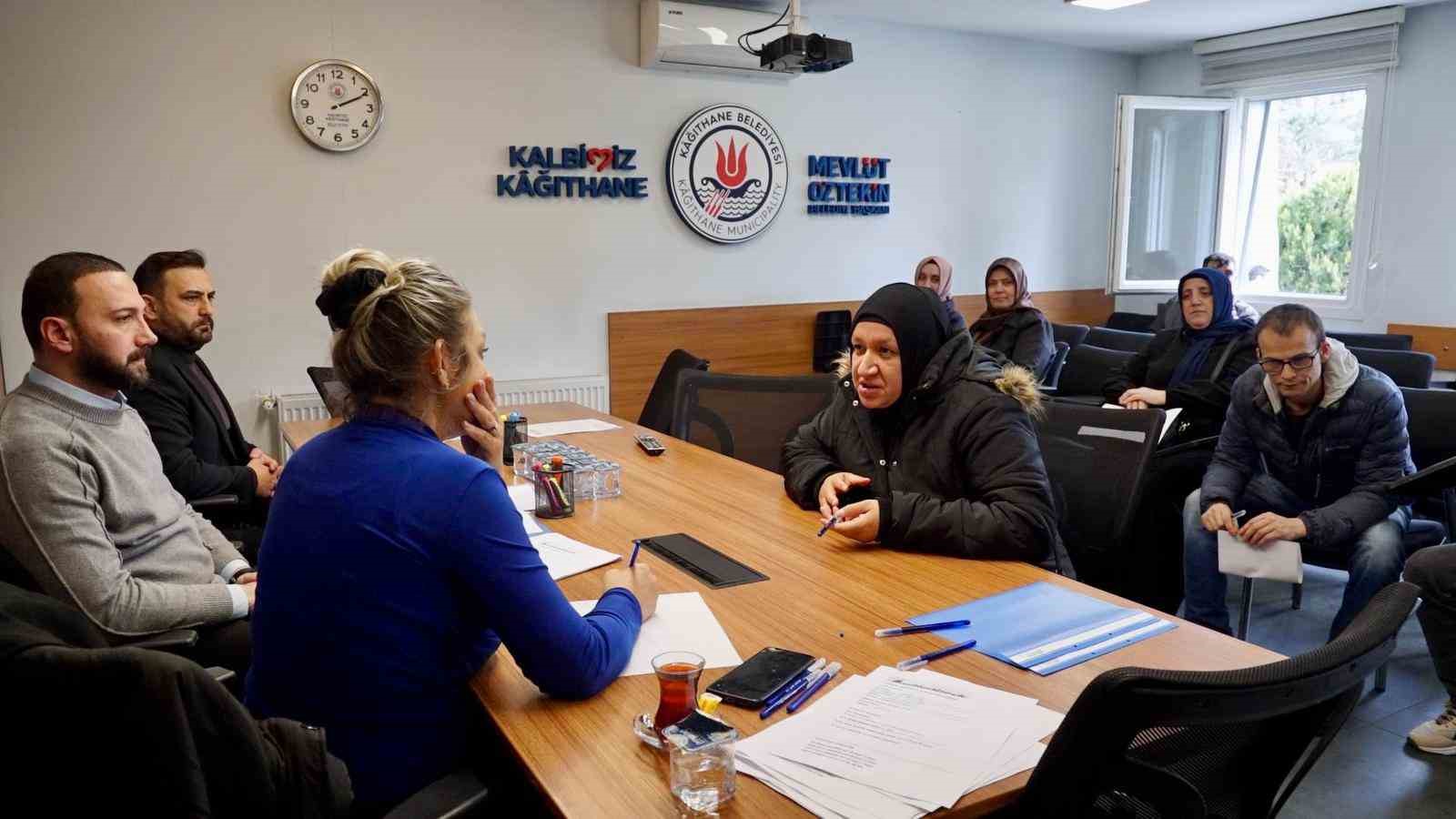 Kağıthane&rsquo;de istihdama y&ouml;nelik &ccedil;alışmalar s&uuml;r&uuml;yor
