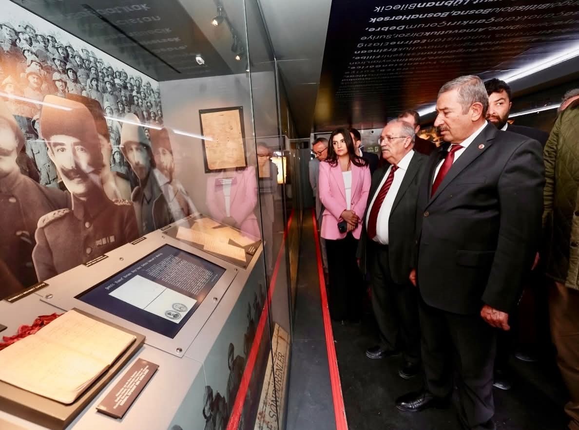 Darende&rsquo;de "&Ccedil;anakkale Savaşları Mobil M&uuml;zesi"ne yoğun ilgi
