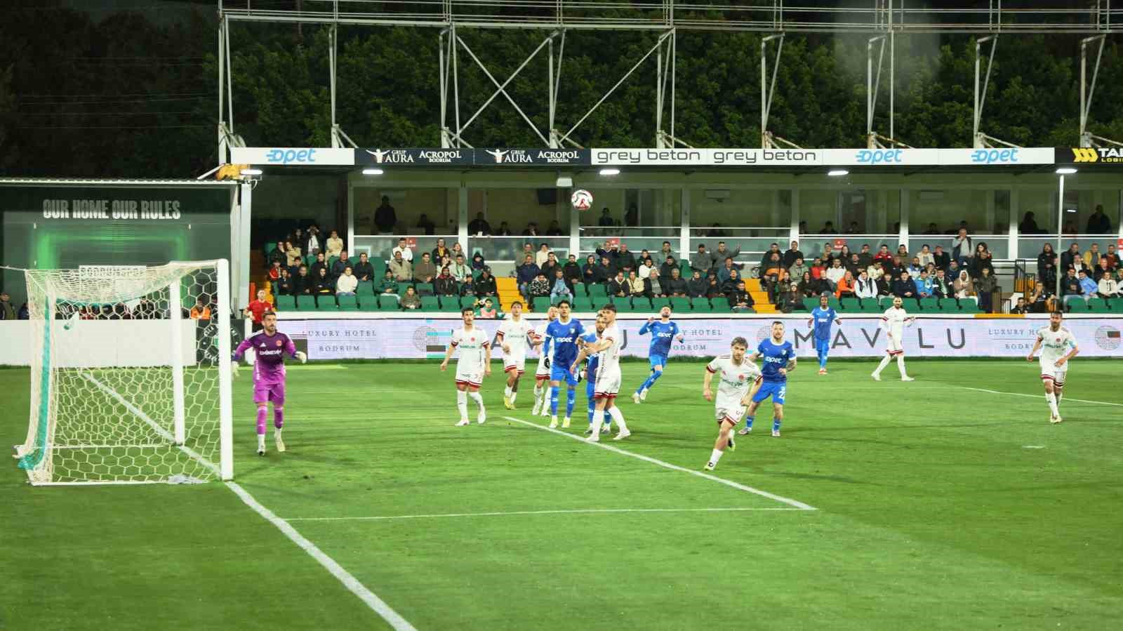 Trendyol 1. Lig: Bodrum FK: 1 - Ümraniyespor: 0