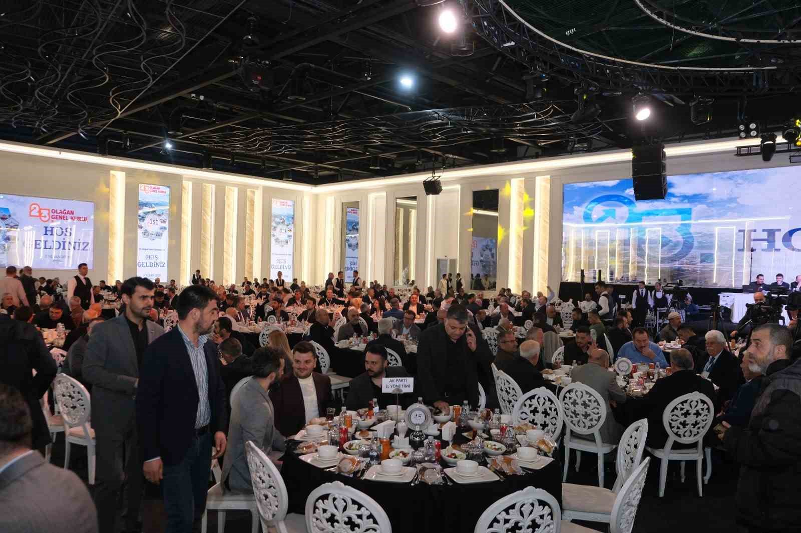 Kayseri OSB&rsquo;de Mehmet Yal&ccedil;ın, yeniden başkan se&ccedil;ildi
