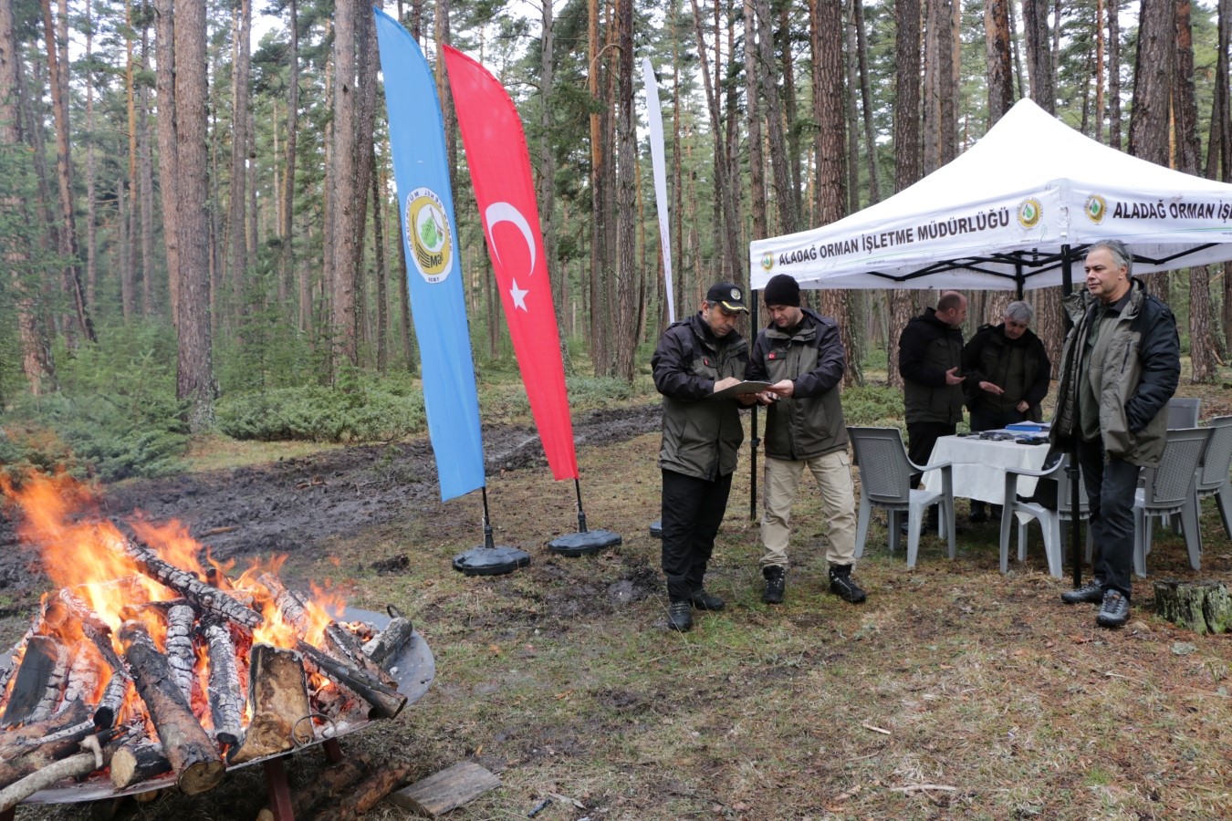Oryantiring parkurunda D&uuml;zce ikinci oldu
