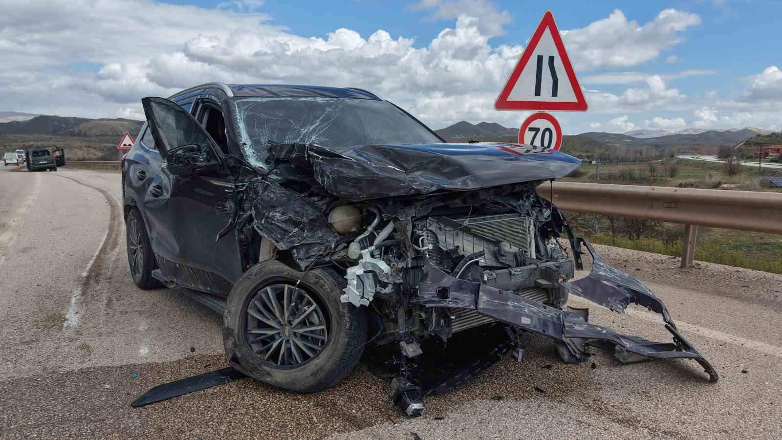 Kırıkkale’de zincirleme trafik kazası: 7 yaralı