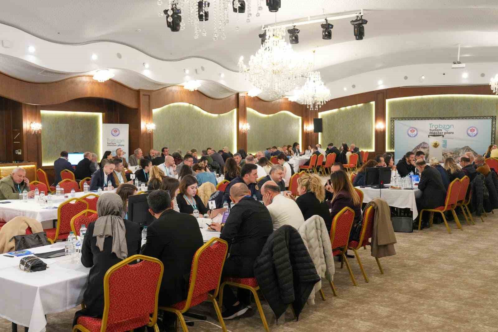 Turizm Master Planı için 150 uznan Trabzon’da buluştu
