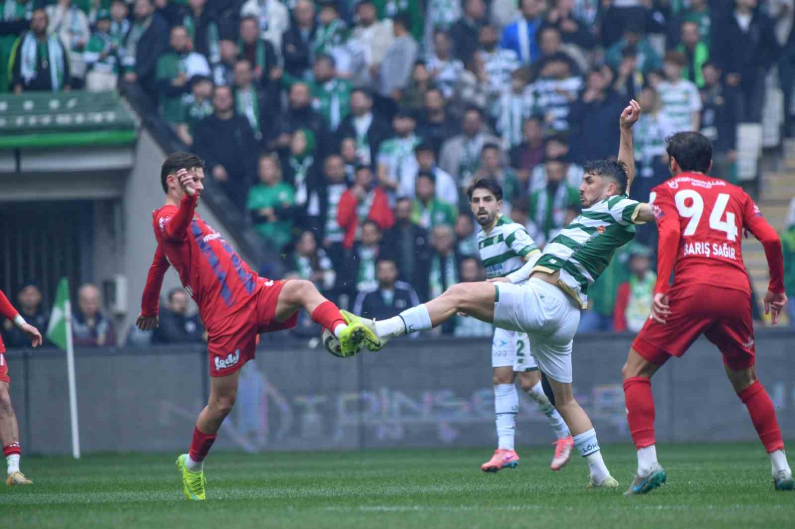 Bursaspor evinde kazandı