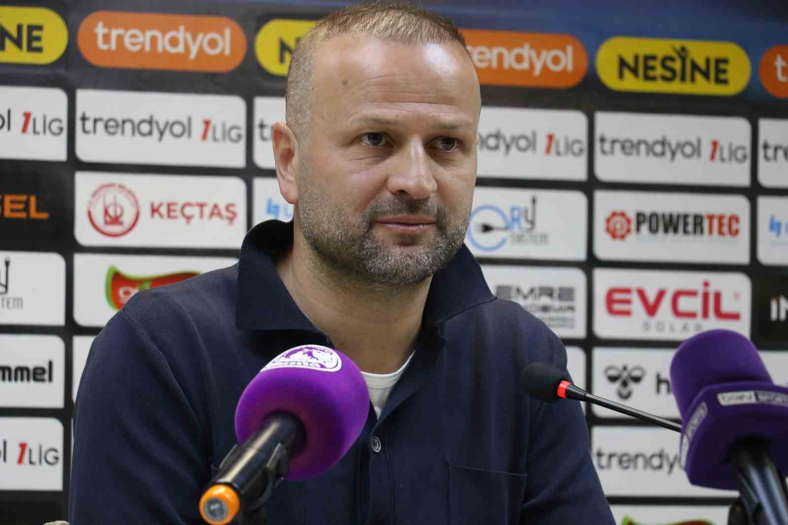 Osman Zeki Korkmaz: "Maça iyi başlamadık"
