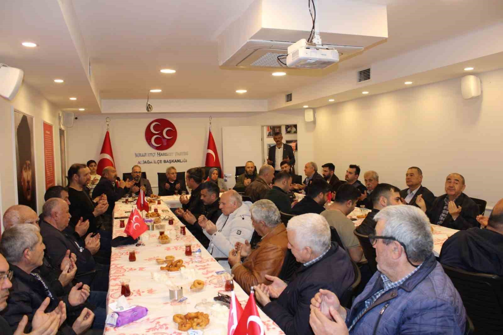 Alparslan Türkeş Aliağa’da anıldı