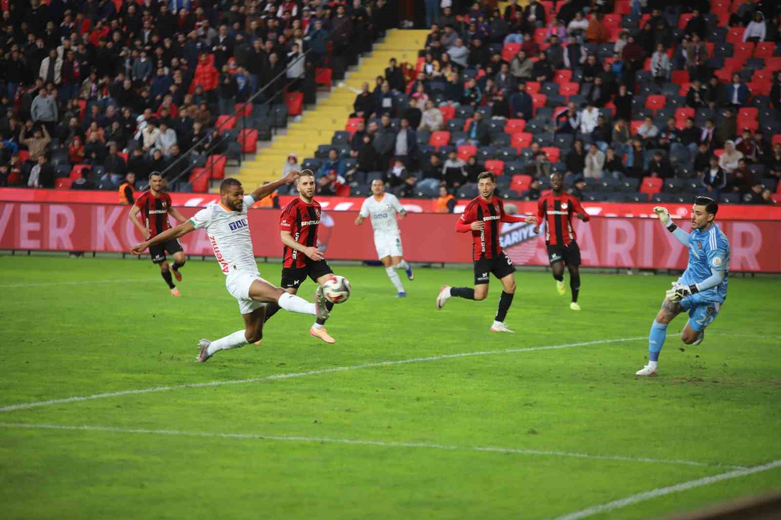 Trendyol Süper Lig: Gaziantep FK: 1 - Corendon Alanyaspor: 1 (Maç sonucu)
