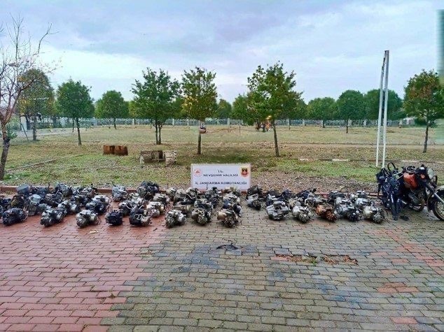 Nevşehir’de motosiklet şaselerini kazıyan şahıslara operasyon: 2 gözaltı