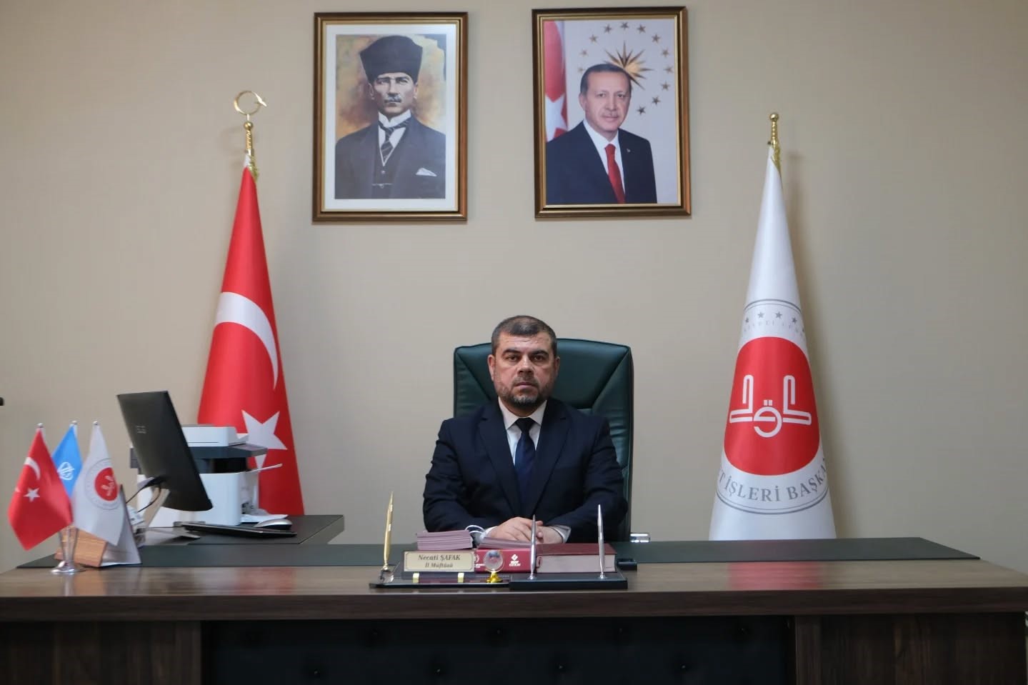 Hatay İl M&uuml;ft&uuml;s&uuml; Necati Şafak g&ouml;revine başladı
