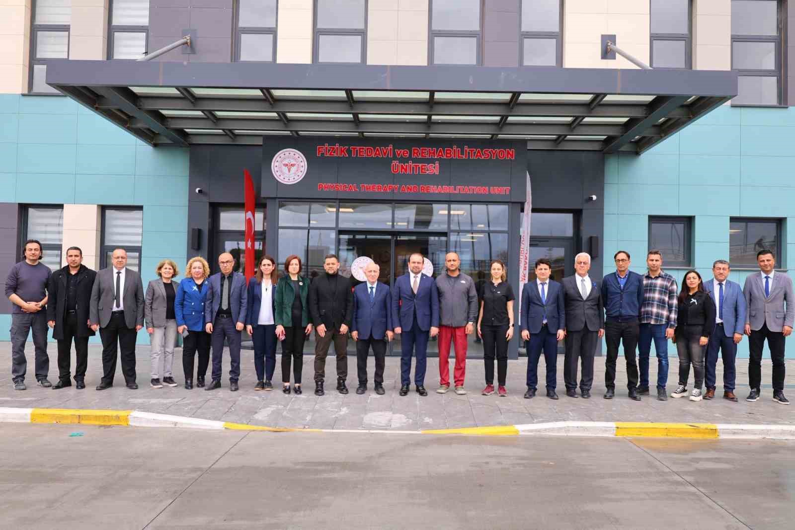 Aydın Şehir Hastanesi’nde fizik tedavi ünitesine yakın inceleme