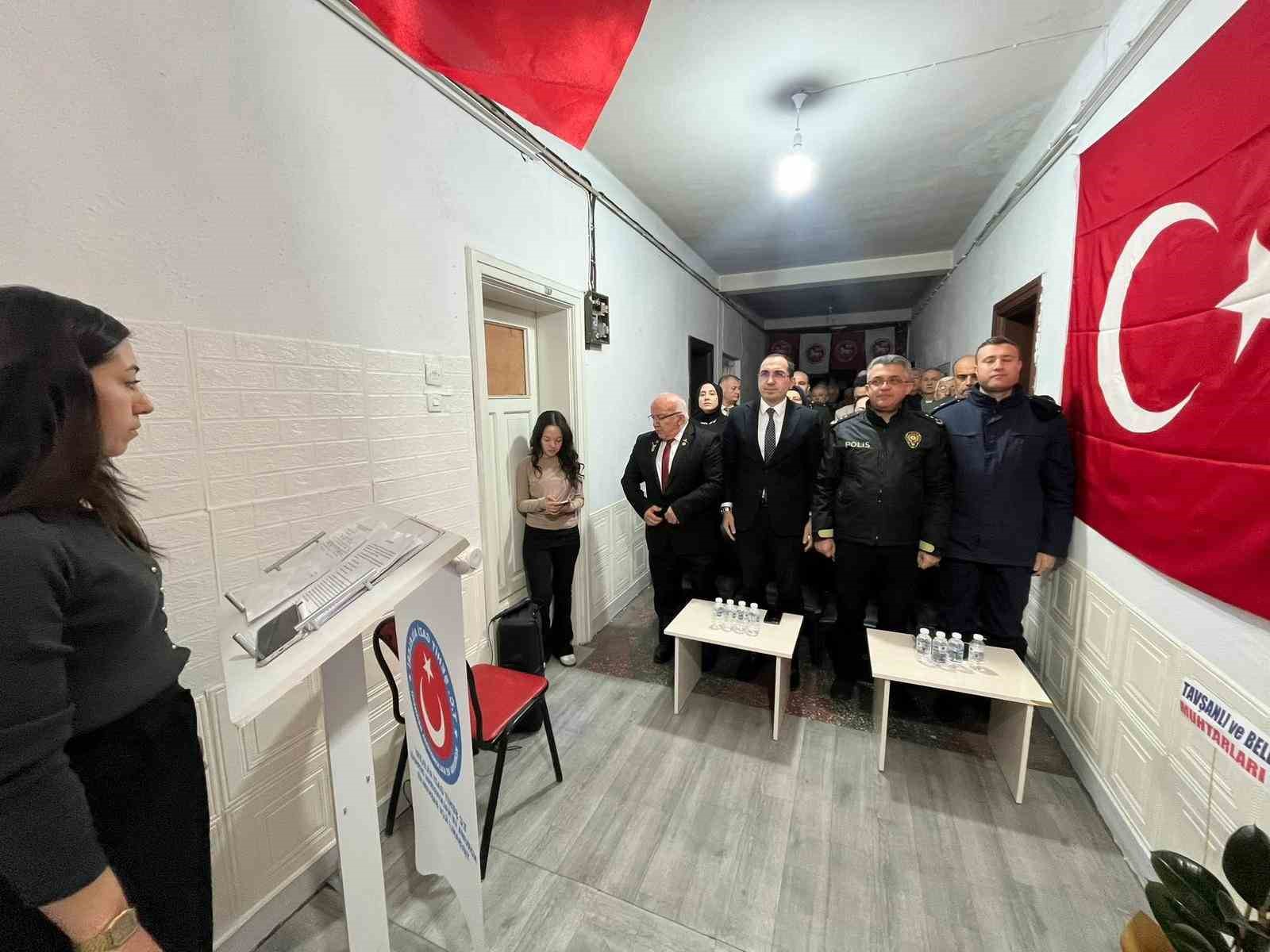 Tavşanlı&rsquo;da şehit aileleri ve gaziler i&ccedil;in anlamlı a&ccedil;ılış
