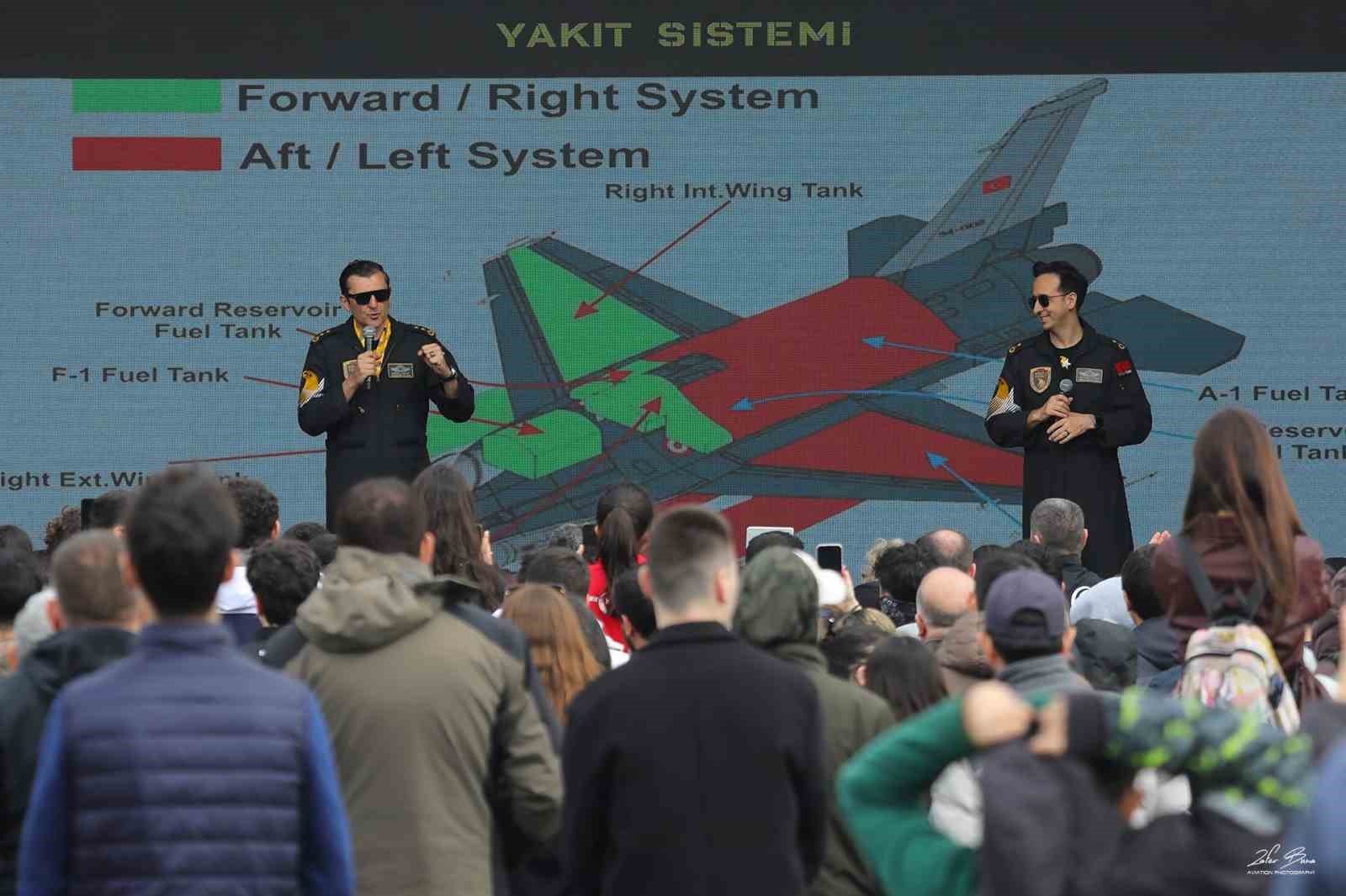 SOLOTÜRK pilotları İstanbul’da vatandaşlarla bir araya geldi