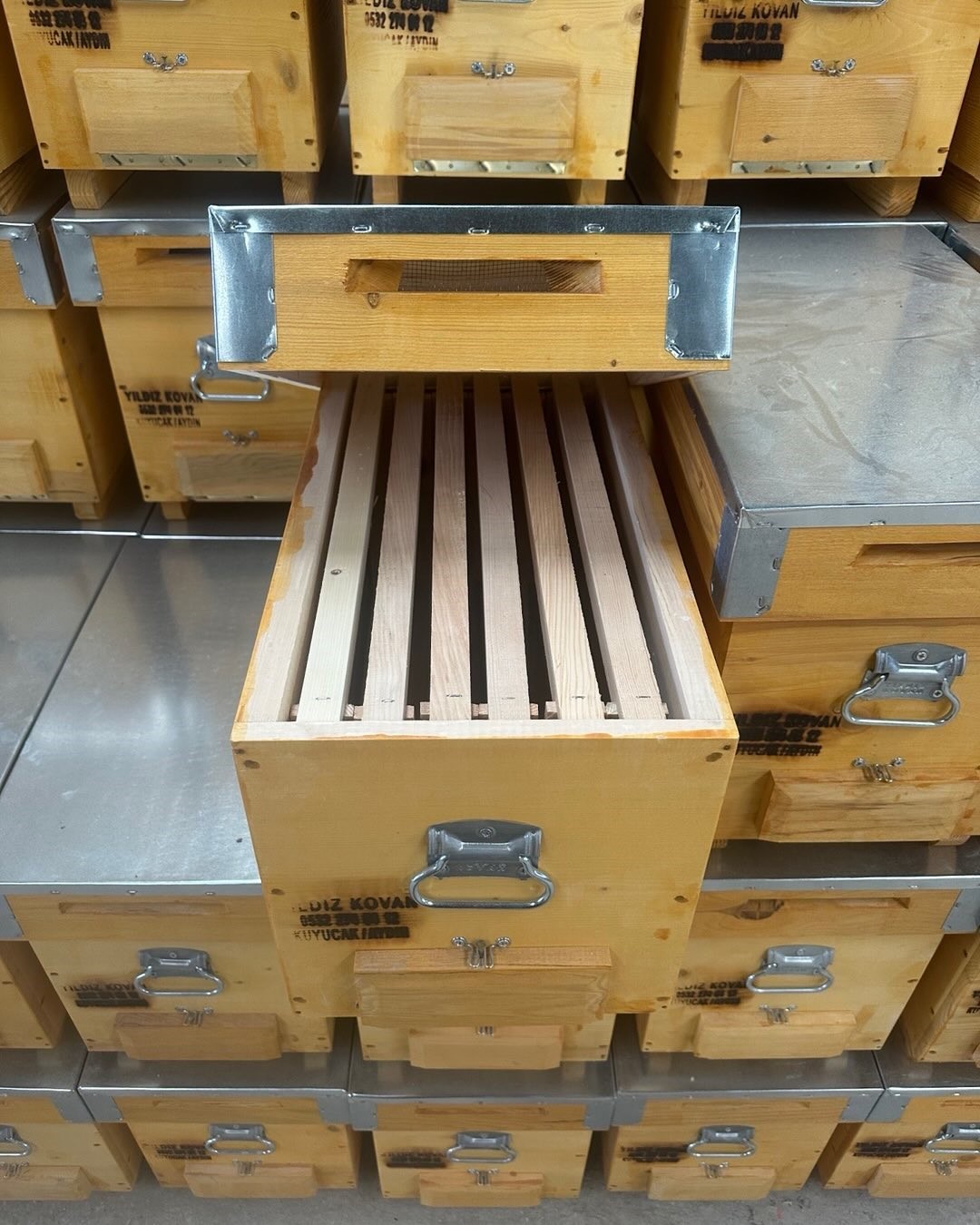 Kuyucak&rsquo;tan d&uuml;nyaya kovan ihracatı
