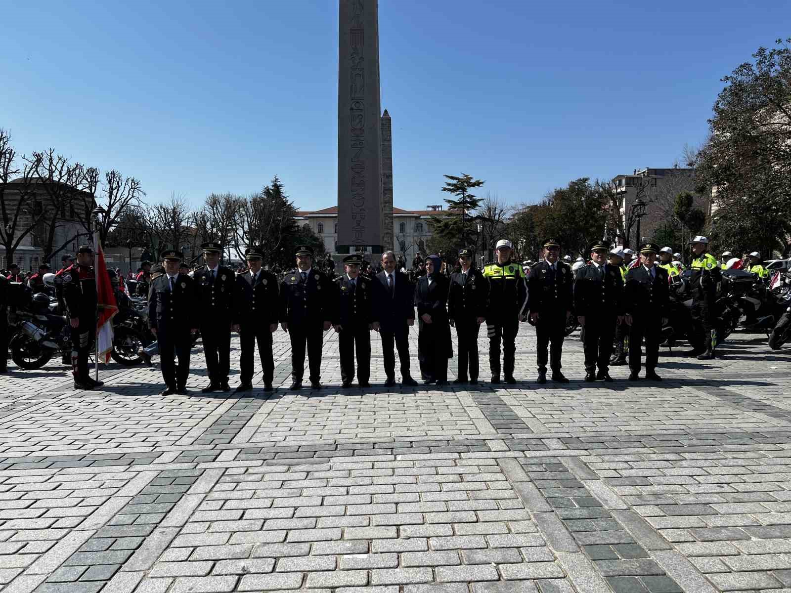 İstanbul’da Polis Haftası kortejine yoğun ilgi