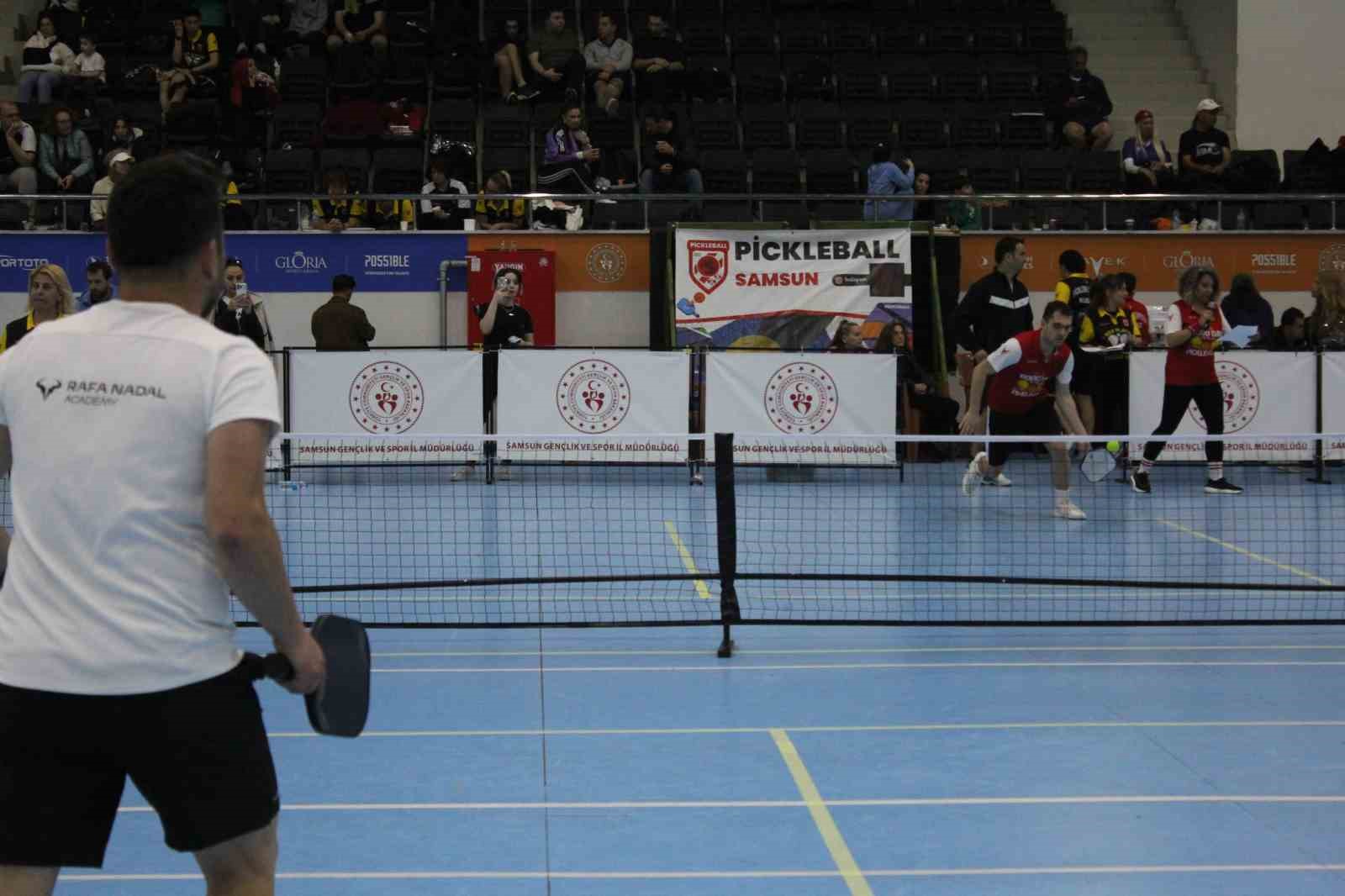 Samsun’da 670 sporcu Pickleball Şampiyonası’nda buluştu
