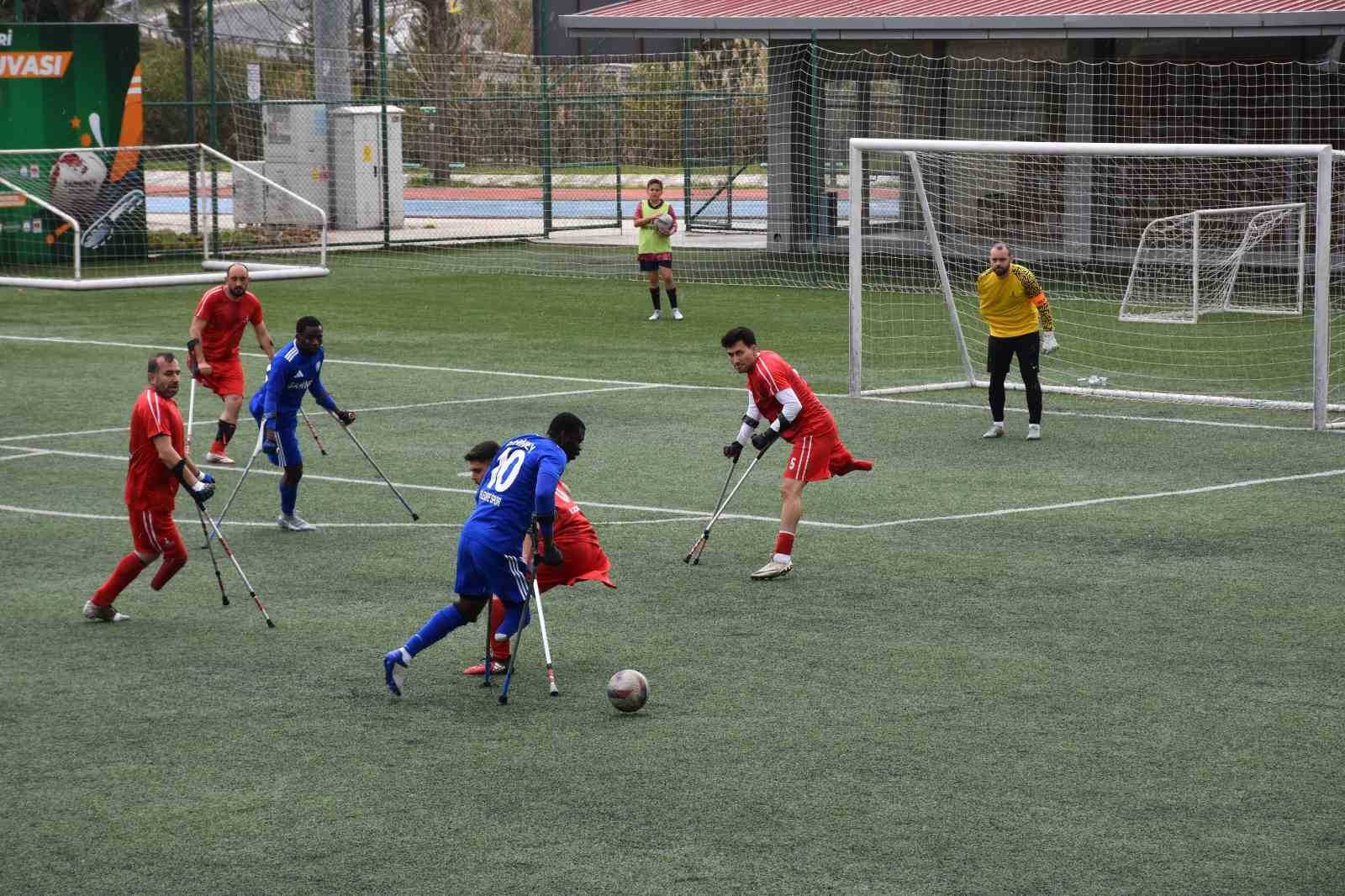 Şahinbey Ampute şampiyonluğa ilerliyor 5-1
