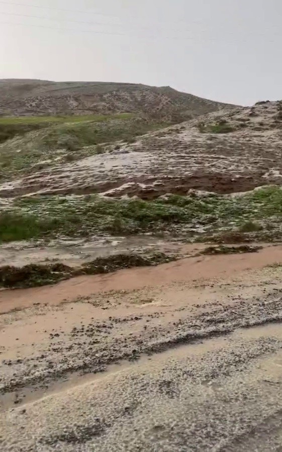 Siirt&rsquo;te dolu yağışı etkili oldu, bah&ccedil;eler zarar g&ouml;rd&uuml;
